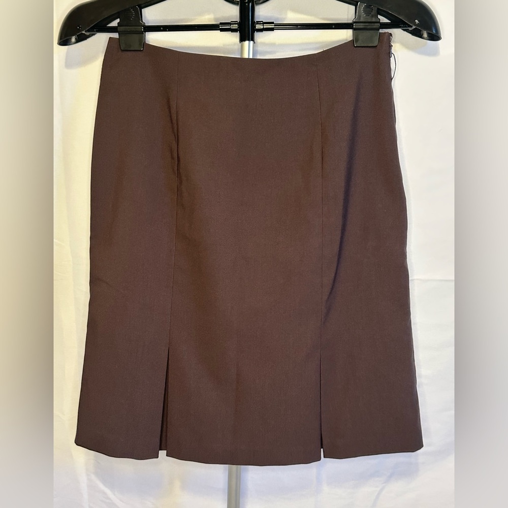 H&M Classic Brown Pencil Skirt
